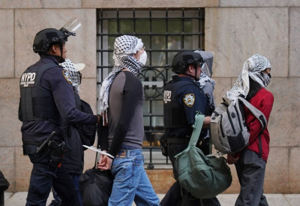 Columbia disciplines dozens of pro-Palestine protesters