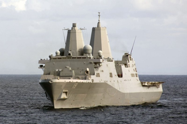 Navy ship catches fire near Japan coast; minor injuries reported