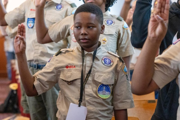 Fraternity creates merit badge university for underserved Scouts