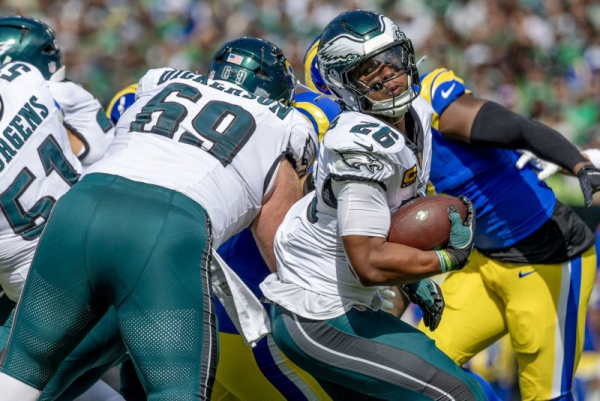 Taylor, Barkley lead Week 4 fantasy football running back rankings Taylor, Barkley lead Week 4 fantasy football running back rankings