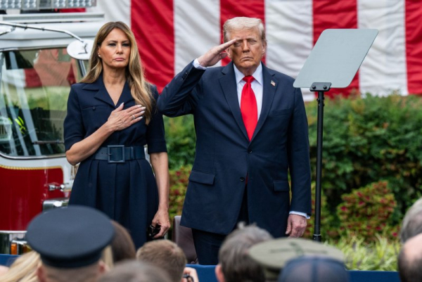 Trump speaks at Pentagon 9/11 ceremony, pays tribute to fallen