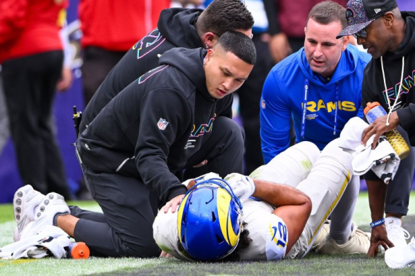 Nacua, Harrison, Egbuka among injured in NFL's Week 6