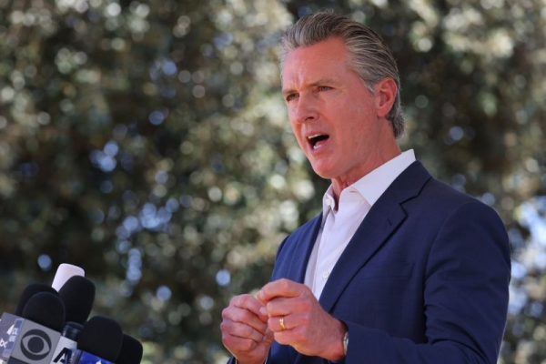 Newsom wants House probe of young Republicans' offensive chat messages