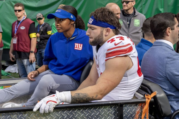 Skattebo, Judkins, Barkley among injured in NFL's Week 8