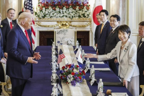 Trump, Takaichi sign U.S.-Japan trade, critical minerals deals