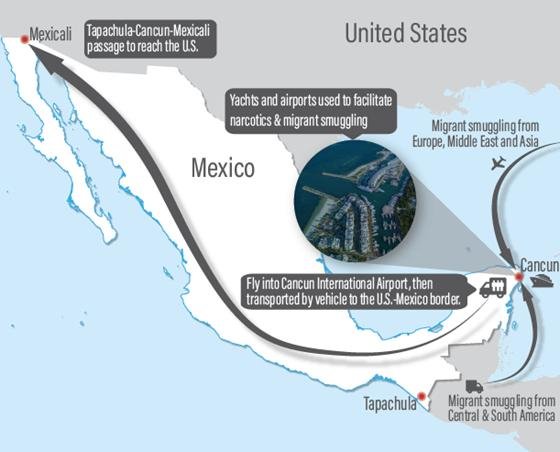 U.S. blacklists sprawling international trafficking organization U.S. blacklists sprawling international trafficking organization