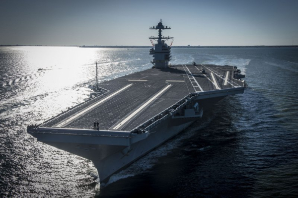 U.S. deploys carrier strike group to the Caribbean