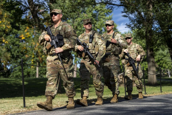 Breaking: 2 possible military personnel shot near White House, sources say