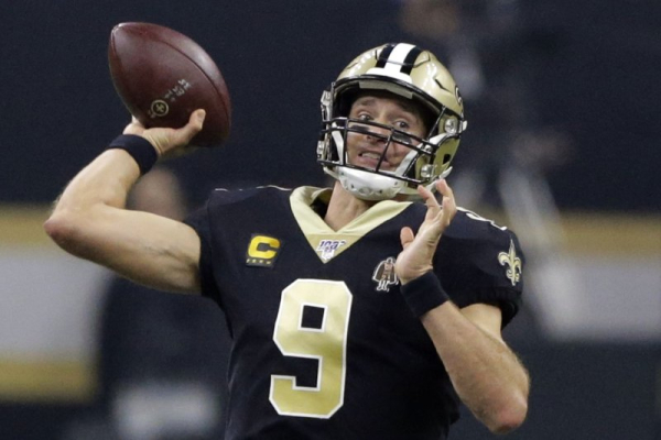 Brees, Fitzgerald among first-time semifinalists for Hall of Fame