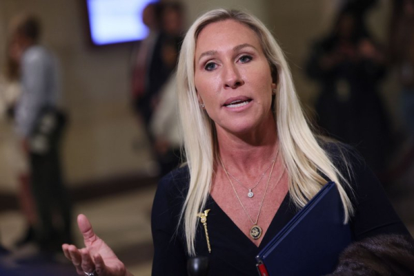 Marjorie Taylor Greene announces pending resignation from Congress Marjorie Taylor Greene announces pending resignation from Congress