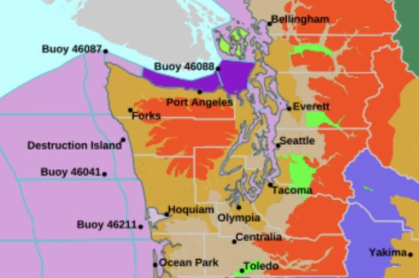 Blizzard bearing down on flooded Washington state