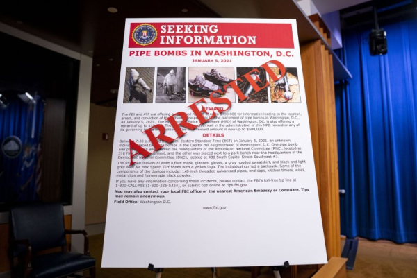 Accused D.C. pipe-bomber enters not guilty plea in federal court