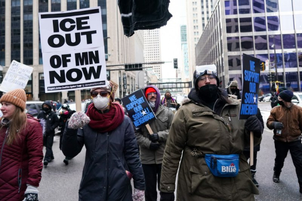 Federal prosecutors investigating after anti-ICE protest at St. Paul church