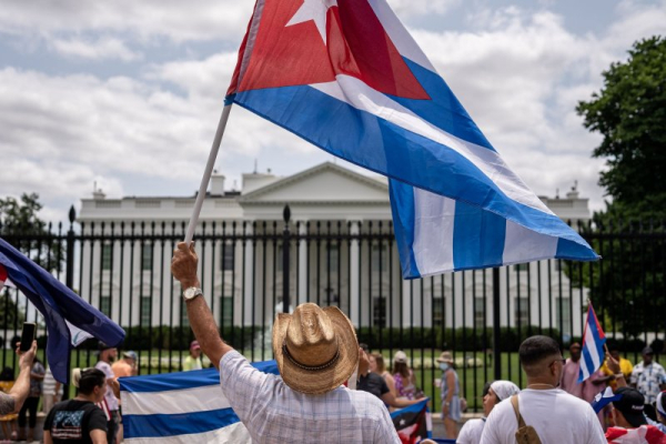 Trump declares national emergency over Cuba
