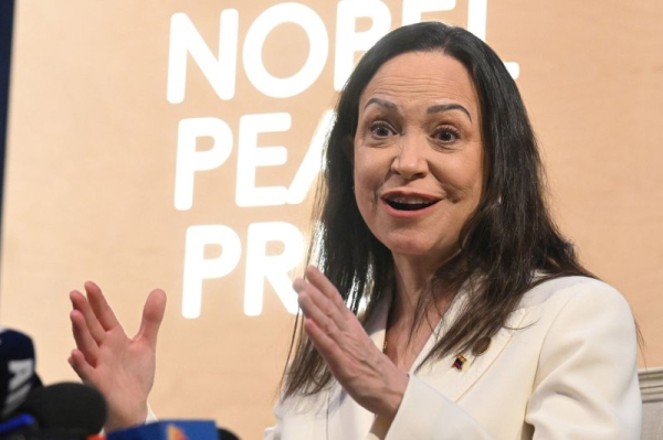 Trump to meet with Machado, says he would accept her Nobel Prize Trump to meet with Machado, says he would accept her Nobel Prize