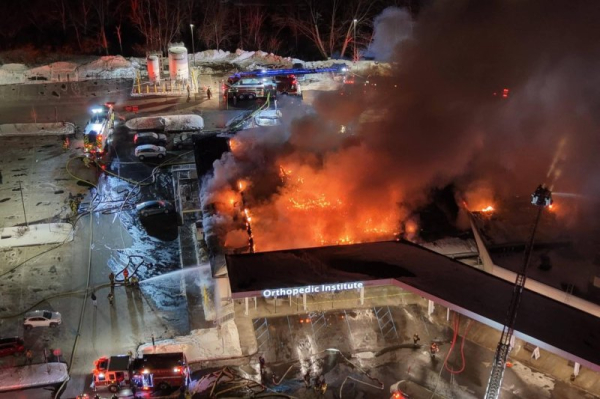 Fire at Pennsylvania hospital causes evacuation