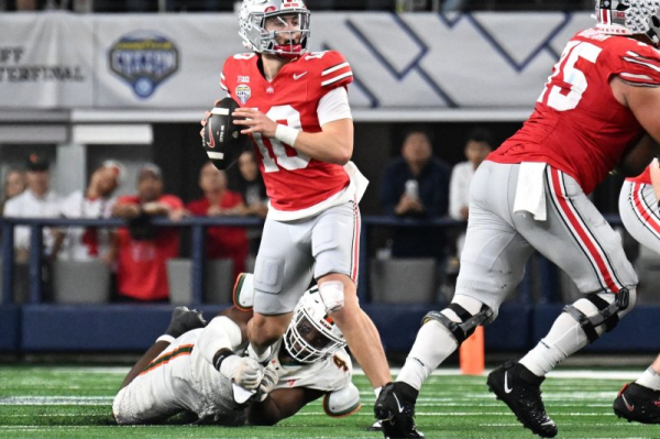 Miami DE Rueben Bain says NFL teams unconcerned with arm length