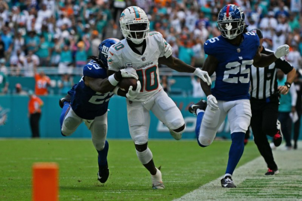 Miami Dolphins release All-Pro wide receiver Tyreek Hill