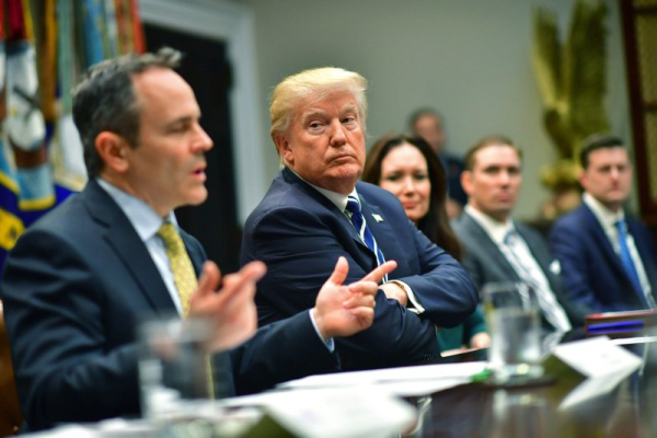 Former Ky. Gov. Matt Bevin sentenced for contempt in child support case