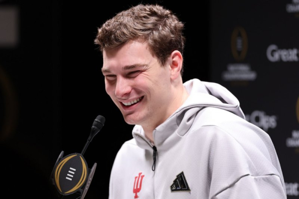 Top NFL Draft pick Fernando Mendoza says he's at 'bottom of totem pole'