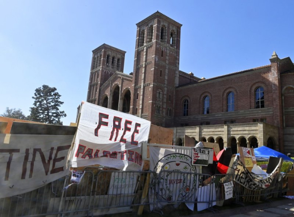 DOJ sues UC over alleged antisemitism in UCLA protests