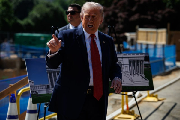 Justice Department asks court to resume ballroom construction after shooting Justice Department asks court to resume ballroom construction after shooting