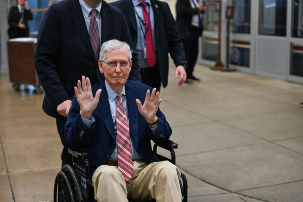 Senate Republicans say they've spoken with McConnell this week Senate Republicans say they've spoken with McConnell this week